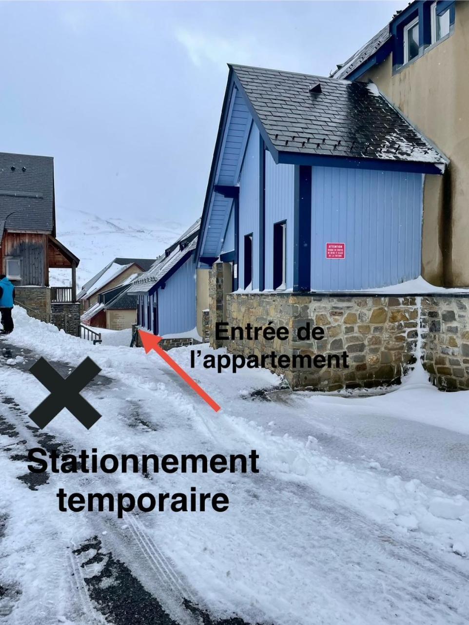 Grand Appartement Peyra'Good Tout Equipe Linge De Lit Et De Toilette Inclus - 8 Couchages - Station Peyragudes - Vue Montagne - 2 Balcons-Terrasses Germ Exteriör bild